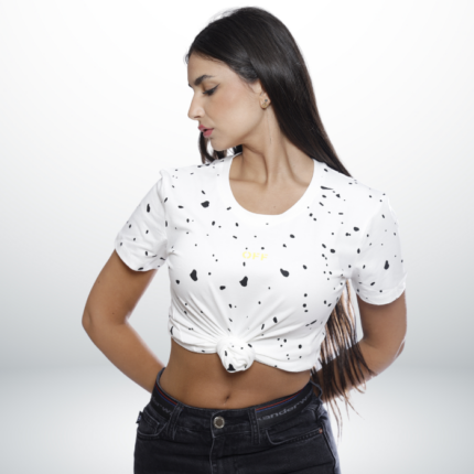 dotted fit t-shirt