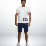 Fitted T-Shirt with Slogan