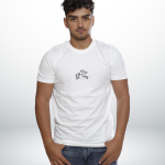 Fitted T-Shirt with Slogan