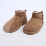 Suede Comfy Fur Inside Boots – Brown