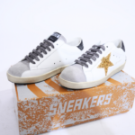 Sports Shoes with Shiny Details – White