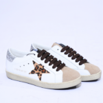 Sports Shoes with Shiny Details – White
